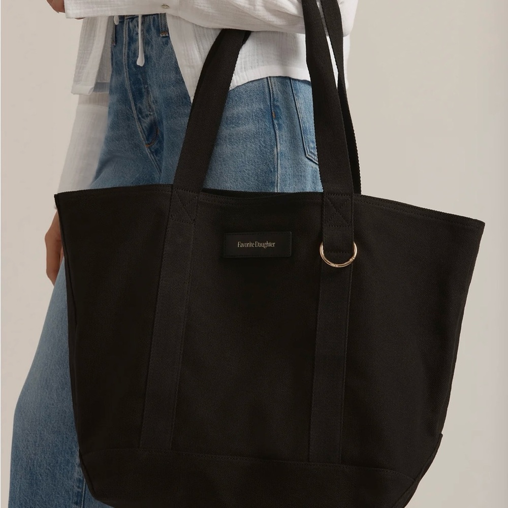 Favorite Daughter Black Classic Tote